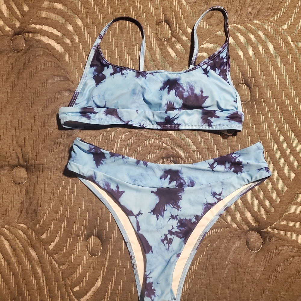 Tie dye bikini